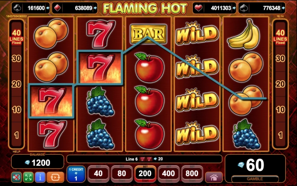 Игровой автомат Flaming Hot